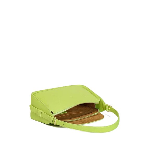 NWT MCM Aren Flap Hobo Bag in Embossed Monogram Leather - Picture 9 of 15